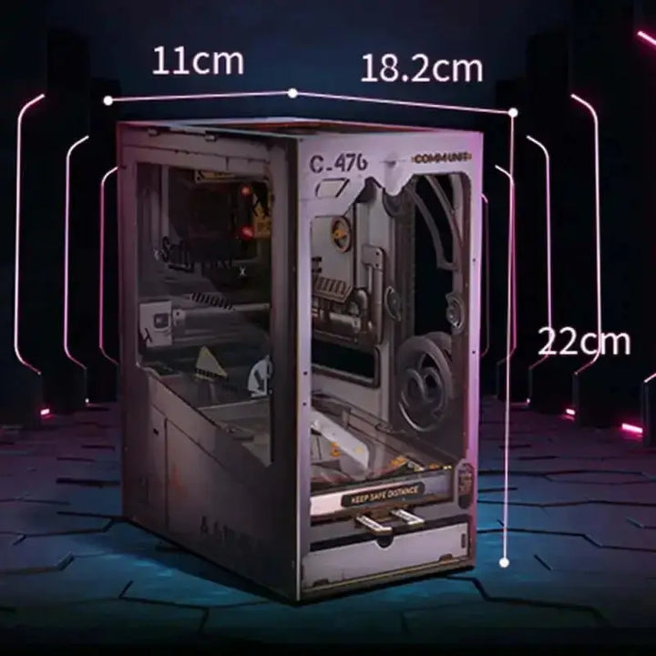 3D Pinball Tilt DIY Book Nooks
