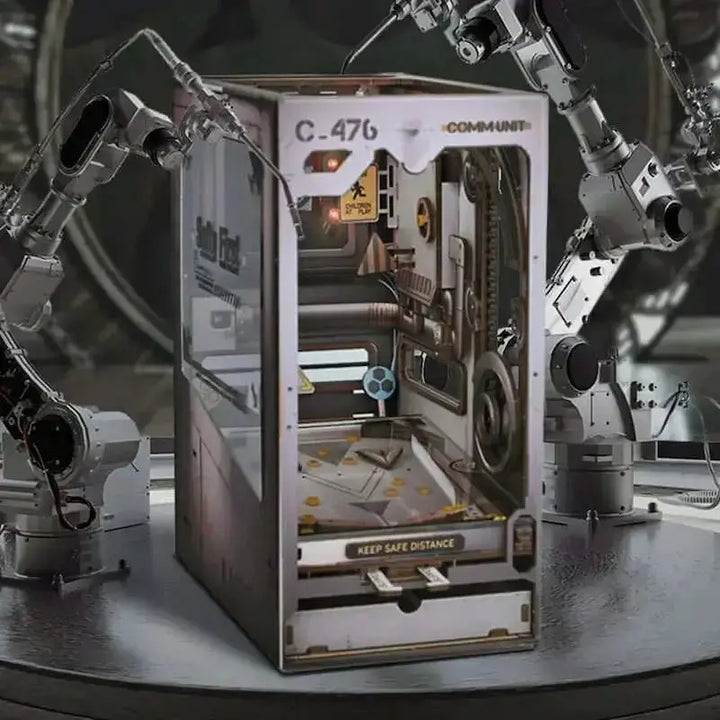 3D Pinball Tilt DIY Book Nooks