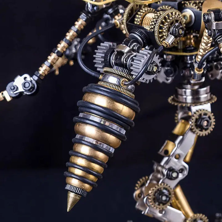 Wasp Insects 3D Metal DIY Mechanical Model Kit Puzzle Assemble Jigsaw Toys Craft - Diy book nook kit