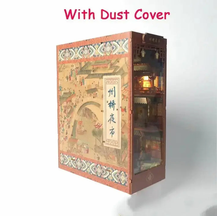 CHINESE ANCIENT NIGHT MARKET DIY BOOK NOOK KIT - Diy book nook kit