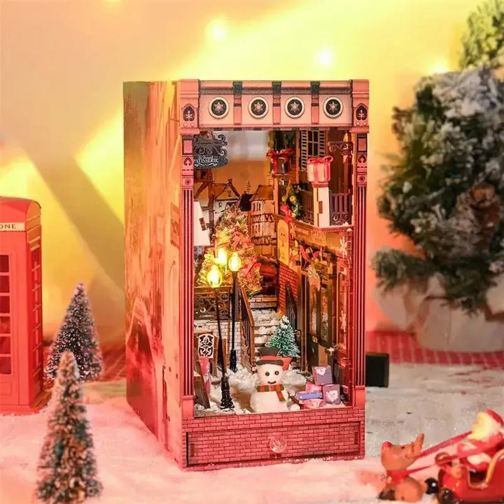 Christmas Crazy Night DIY Book Nooks