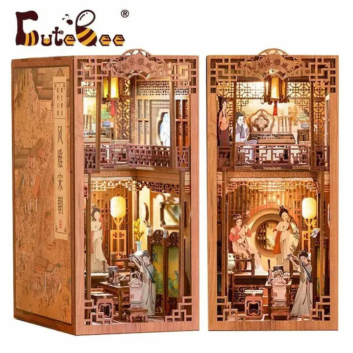 CUTEBEE ELEGANT SONG DIY BOOK NOOKS KIT
