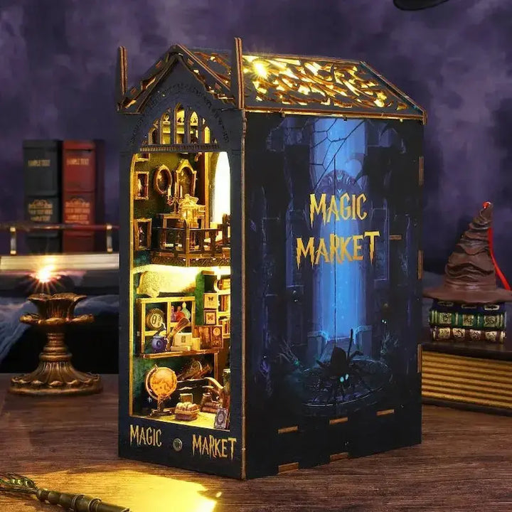 Magic Market DIY Book Nook Kit - Diy book nook kit