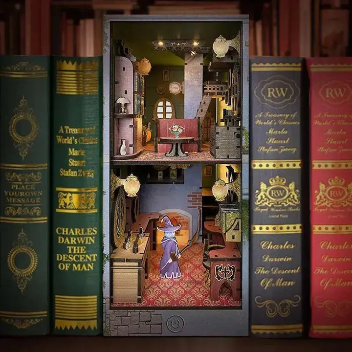 Magic Potion House DIY Book Nook Kit - Diy book nook kit