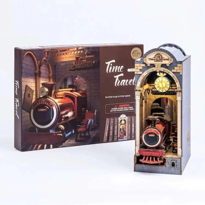 ROBOTIME ROLIFE TIME TRAVEL DIY BOOK NOOK KIT - Diy book nook kit