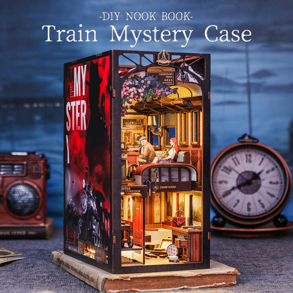 CUTEBEE Train Mystery DIY Book Nook Kit - Image 4