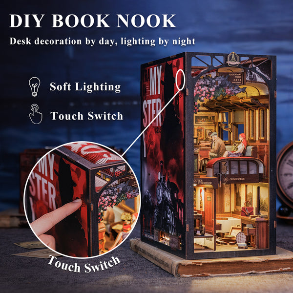 CUTEBEE Train Mystery DIY Book Nook Kit - Image 5