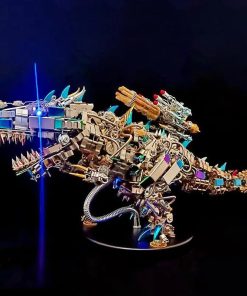 1350PCS+ Difficult Model Kits 3D Mechanical Tyrannosaurus Rex Model Kit Big Dinosaur