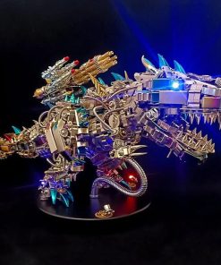 Alternative view of 1350PCS+ Difficult Model Kits 3D Mechanical Tyrannosaurus Rex Model Kit Big Dinosaur