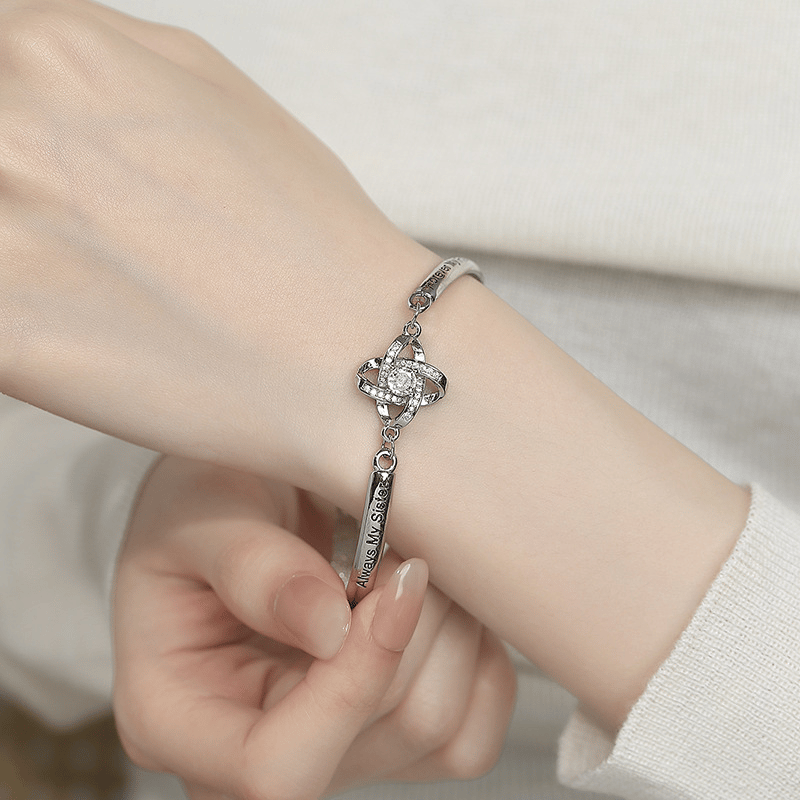 (Buy 1 Get 1 Free)A diamond-encrusted bracelet for my sister - Image 4