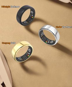 📱 Smart Ring: Health Monitor, Fitness Tracker, Sleep Quality & IP68 Waterproof