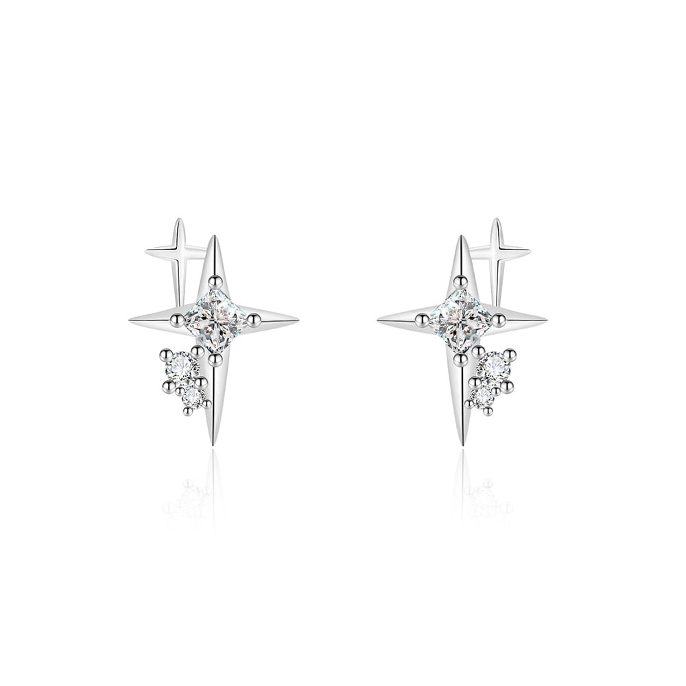 Shining Star Stud Earrings ✨ - Image 2