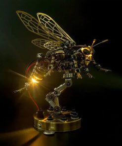 Alternative view of Wasp Insects 3D Metal DIY Mechanical Model Kit Puzzle Assemble Jigsaw Toys Craft