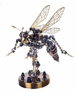 Wasp Insects 3D Metal DIY Mechanical Model Kit Puzzle Assemble Jigsaw Toys Craft