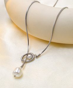 Alternative view of Embrace the beauty of imperfection with  one-of-a-kind Baroque pearls