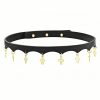 2 PCS Handmade leather choker for stylish, trendy, and unique fashion-forward individuals.