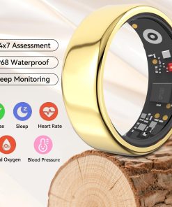Alternative view of 📱 Smart Ring: Health Monitor, Fitness Tracker, Sleep Quality & IP68 Waterproof