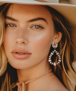 Statement Western Turquoise Drop Earrings for Women | Country Cowgirl Style Jewelry
